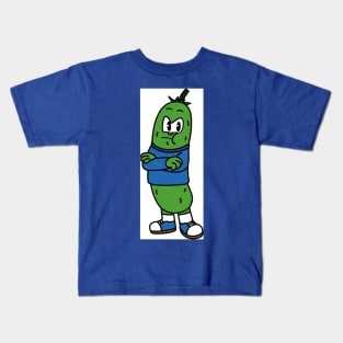 Hip and retro cucumber Kids T-Shirt